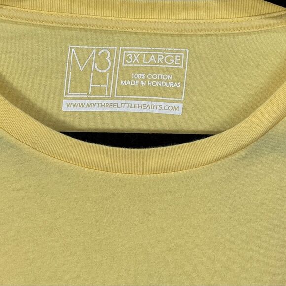 3 For $20 My Three Little Hearts "Free Your Soul" Graphic Tee 0013 - Picture 4 of 7